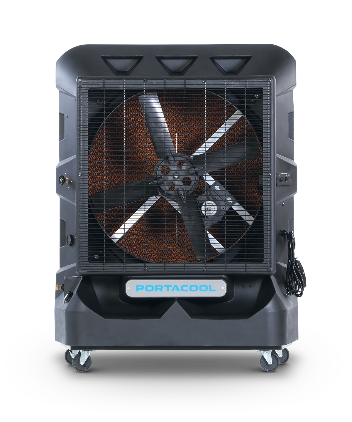 Portacool 8000 commercial portable swamp cooler rental - 8,000 CFM for construction sites and warehouses